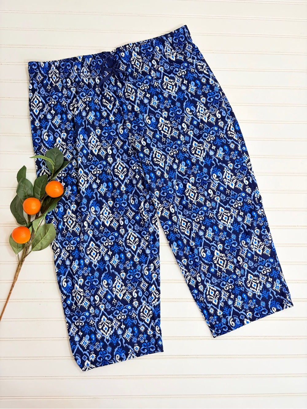 Cuddl Duds Ikat Pajama PJ Pants